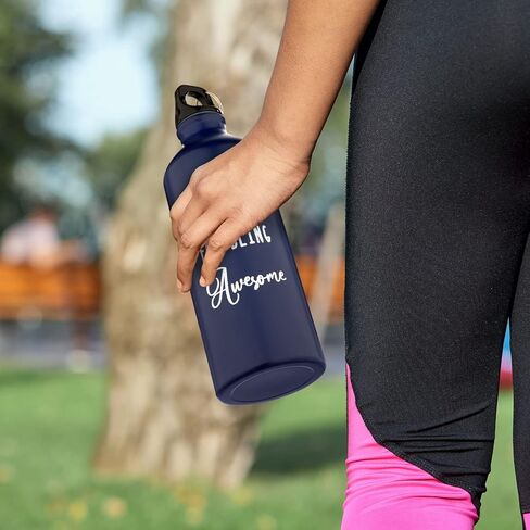 Amyhill 10 قطع من هدايا تقدير الموظفين، زجاجة مياه شكرًا لك، 25oz، أفضل فريق على الإطلاق، زجاجة مياه من الألومنيوم خفيفة الوزن ومضادة للتسرب مع غطاء لصالة الألعاب الرياضية والتخييم والمشي لمسافات طويلة (النمط الكلاسيكي) in Kuwait