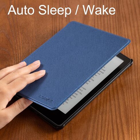 CoBak Case for Kindle Paperwhite - All New PU Leather Cover with Auto Sleep Wake Feature for Kindle Paperwhite Signature Edition and Kindle Paperwhite 11th Generation 2021 Released in Saudi Arabia
