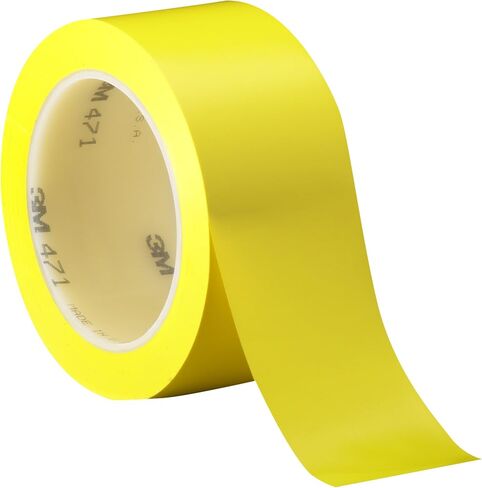 3M Vinyl Tape 471, 2 in x 36 yd, White, 24 Rolls,White Floor Tape, Paint Alternative for Floor Marking, Social Distancing, Color Coding, Safety Marking in Saudi Arabia