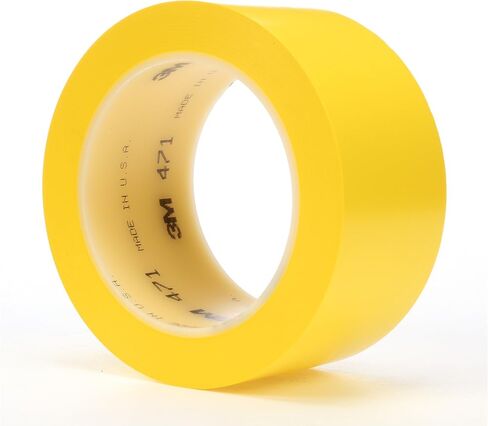3M Vinyl Tape 471, 2 in x 36 yd, White, 24 Rolls,White Floor Tape, Paint Alternative for Floor Marking, Social Distancing, Color Coding, Safety Marking in Saudi Arabia