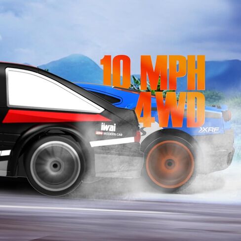 RACENT RC Drift Car - 1:14 Scale 4WD 15MPH Fasr Remote Control Toy for Boys Kids Adults with Drifting & Racing Tires, 2 Rechargeable Batteries (Pink) in Kuwait