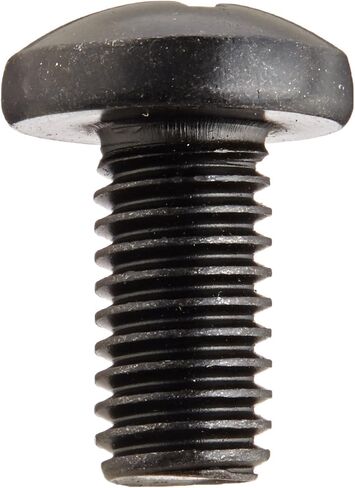 Small Parts Steel Pan Head Machine Screw, Black Oxide Finish, Meets ASME B18.6.3, #2 Phillips Drive, #8-32 Thread Size, 1-1/2" Length, Fully Threaded, Import (Pack of 100) in Saudi Arabia