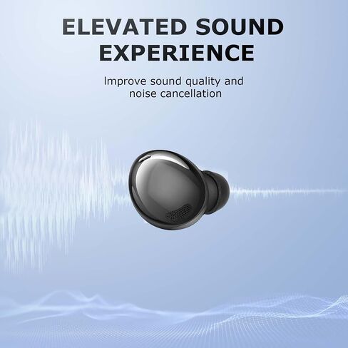 Silicone Replacement Ear Tips Compatible with Samung Galaxy Buds Pro Wireless Earbuds,Clean Kit with 2 Soft Brush and 1 Cleaning Putty, Anti-Slip Eartips,Fit in The Charging Case,(S/M/L),Violet in Saudi Arabia