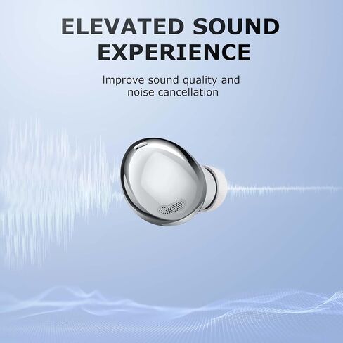 Silicone Replacement Ear Tips Compatible with Samung Galaxy Buds Pro Wireless Earbuds,Clean Kit with 2 Soft Brush and 1 Cleaning Putty, Anti-Slip Eartips,Fit in The Charging Case,(S/M/L),Violet in Saudi Arabia