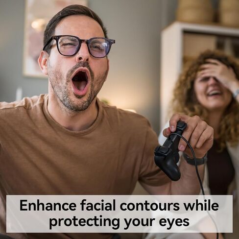 Dollger Square Blue Light Blocking Glasses Women Men Computer Eyeglasses Fashion Light Weight TR90 Blue Light Glasses in Saudi Arabia