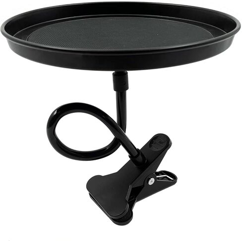 Adjustable Food Tray for Car 360° Non-Slip Swivel Car Food Table 8.7 Inch Diameter Swivel Car Tray Drink Cup Coffee Snacks Table Car Folding Food Tray in Saudi Arabia