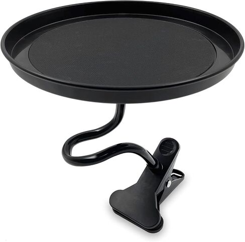 Adjustable Food Tray for Car 360° Non-Slip Swivel Car Food Table 8.7 Inch Diameter Swivel Car Tray Drink Cup Coffee Snacks Table Car Folding Food Tray in Saudi Arabia