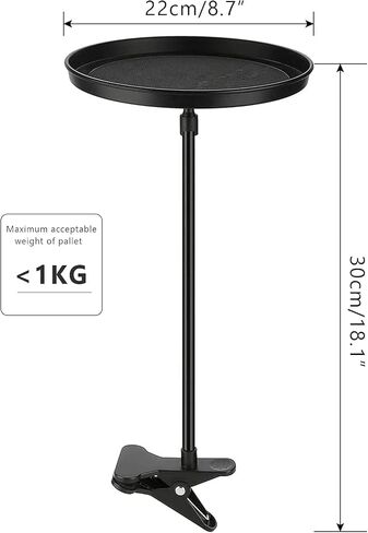 Adjustable Food Tray for Car 360° Non-Slip Swivel Car Food Table 8.7 Inch Diameter Swivel Car Tray Drink Cup Coffee Snacks Table Car Folding Food Tray in Saudi Arabia
