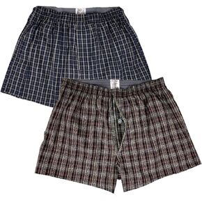Men's Incontinence Underwear Boxers, 2-Packs, Leak Proof Underwear absorbent 50cc, Urine leakage countermeasures Washable Reusable Underwear (XXL)