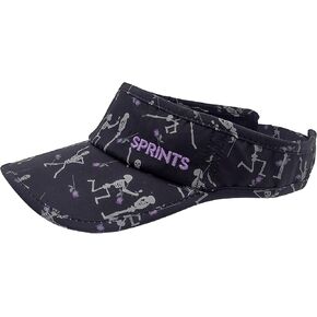 Sprints Performance Running Visor (Til Death Run Us Apart)