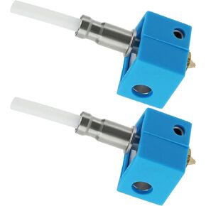 2 Set 0.4mm Print Head Hotend Nozzle with Silicone Sock Compatible with Anycubic Kobra and Compatible with Kobra NEO 3D Printers Accessories Hot End Kit