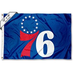 WinCraft Philadelphia 76ers Boat Marine and Golf Cart Flag