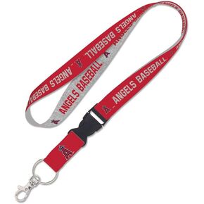 Angels heather Lanyard w/detachable buckle 1"