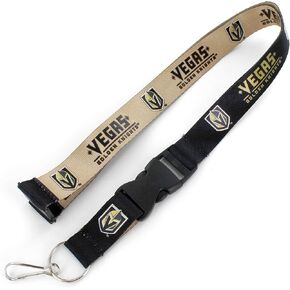 Aminco NHL Vegas Golden Knights Reversible Lanyard, st. Louis Blues, 6