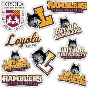 Desert Cactus Loyola University Stickers Chicago Stickers Ramblers Vinyl Decals Laptop Water Bottle Car Scrapbook 11.34x8.94 Sheet T2 (Type 2)