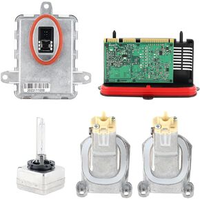Right Xenon Ballast Bulb LED Module Diode Kit 63117271902 Fit for B-m-W 5 Series M5 528i 535i 550i xDrive 2011-2013 Automotive Ballast Control Module Unit Headlight Drive Unit 63117237647
