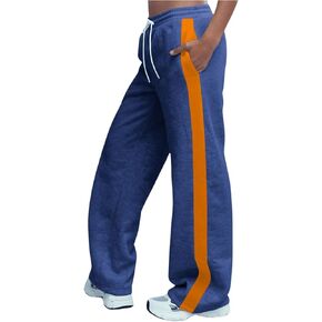 GORGLITTER Women's Low Rise Wide Leg Baggy Sweatpants Elastic Waist Straight Leg Loose Trousers Pants