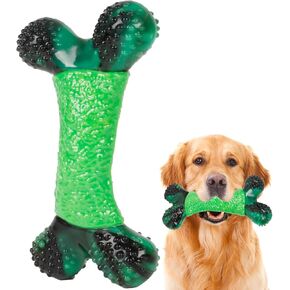 NOUGAT Dog Toys for Aggressive Chewers for Medium Large Durable Dog Chew Toys Milk Flavor Indestructible Dog Toy Long Lasting