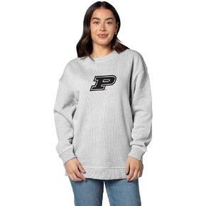 chicka-d Women's Warm Up Crew Sweatshirt