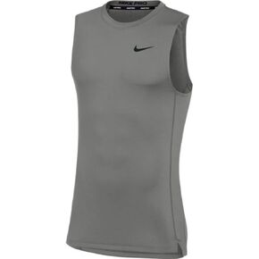 Nike Mens Pro Sleeveless Fitted Training Tee (Large, Purple)