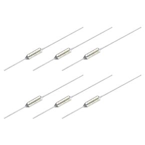 MECCANIXITY 6Pcs Metal Temperature Thermal Fuse RY150 150 °C 302 °F 15A 250V Cutoff Thermal Fuse for Motor Transformer Electric Industrial Home Appliance