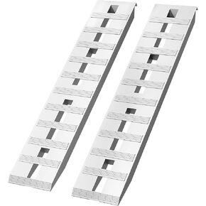 2pcs 6000lbs 84" x 14" Aluminum Trailer Ramps with Beavertail Hook End,Heavy-Duty Loading Ramps for Bike, Motorcycle, Tractor, ATV/UTV, Trucks, Auto Hauler