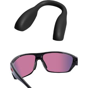 3 Pair Replacement Nose Piece Nose Pads for Oakley Split Shot/Crossrange/Crossrange R/Crossrange XL/Crossrange Shield/Split Time/OutPace/Targetline/Corridor Sunglasses - Black