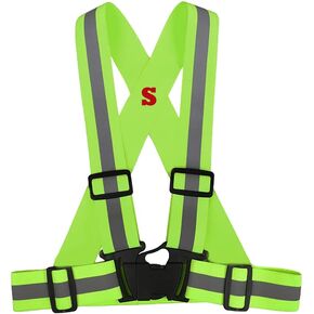 Hi Vis Kids Safety Vest| Lightweight,Adjustable & Comfy |Toddler Safety Vest,Reflective Vest Kids,toddler construction vest for Cycling & Running