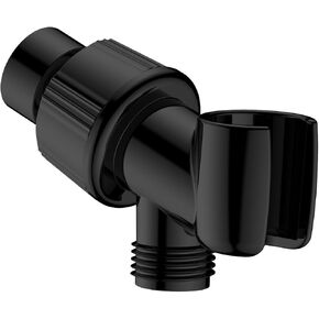 Shower Head Holder for Handheld Shower Head, Adjustable Shower Arm Mount for Connecting Shower Arm and Shower Hose，Shower Wand Holder with Universal Wall Hook Bracket and Pivot Ball