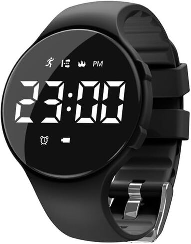 Fitness Watch (No Need App) Pedometer Watch for Calories, Distance, Step Counter for Walking Mens Womens Digital Watch Waterproof Sports Watch Fitness Tracker Without Smartphone in Saudi Arabia