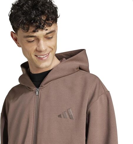 adidas Men's All Szn Fleece Full Zip Hoodie in Saudi Arabia