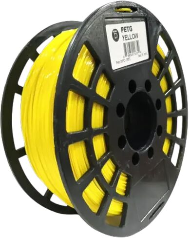 PETG Filament 1.75mm – Premium 3D Printing Filament – 1kg Spool (2.2lbs), Dimensional Accuracy +/- 0.03 mm – No Tangle, No Bubble, No Clog - Made in USA (BLACK) in Saudi Arabia