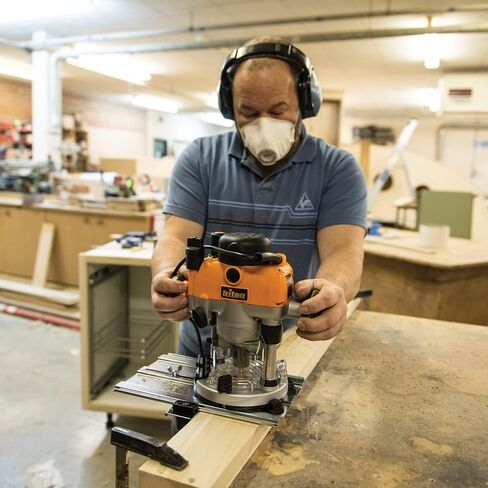 جهاز توجيه مدمج بقاعدة غطس 7.3 أمبير من TRITON TMNRTR مع سرعة متغيرة 1.2 حصان وكوليت 1/4 بوصة، برتقالي in Kuwait