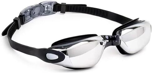 Swim Goggles Back Clasp Adjustable Straps Swimming Goggles Anti-Fog No Leaking Youth Adult Men Women in Kuwait
