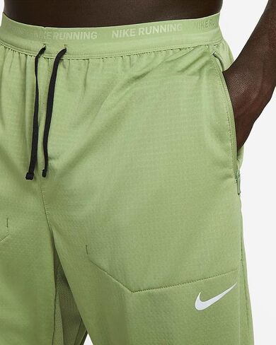 Nike Phenom Men's Dri-FIT Knit Running Pants (Smoke Grey, DQ4740-084) Size Small in Saudi Arabia