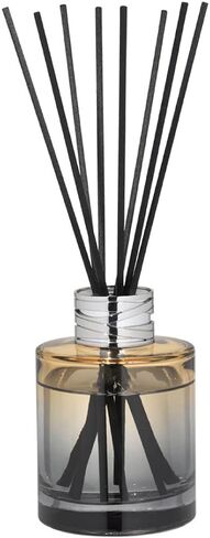 موزع روائح القصب - جرئ - باقة معطرة بعصي القصب - مملوءة مسبقًا برائحة لامب بيرجر - 3.9 أونصة سائلة - 115 ملليلتر (ذواقة الفانيليا الرمادية البيج) in Kuwait