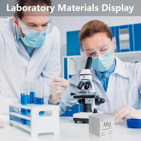 مكعب القصدير معدن نقي عالي الكثافة مكعب محفور بالليزر لمجموعة العناصر مادة المختبر الجدول الدوري للعناصر مجموعة DIY هدية إبداعية للمعلمين (قصدير، 1 بوصة) in Kuwait