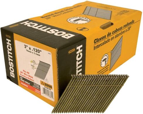Round Head Framing Nails - nail stick 120 plain 32000 per box in Saudi Arabia