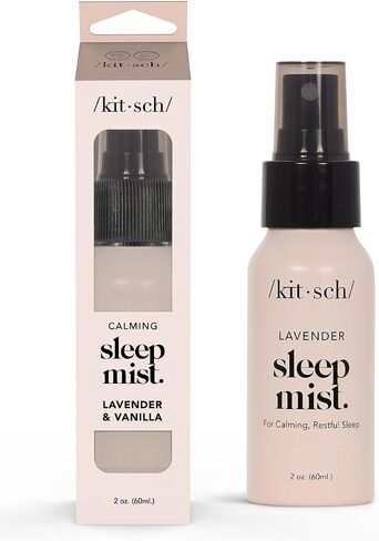 BT21 x Kitsch Sleep Mist Pillow Spray - Calming Lavender & Vanilla Room Spray | Sleep Spray for Pillows | Fabric Spray for Relaxation & Bedroom Essentials | Linen Spray | Essential Pillow Mist, 2 oz in Saudi Arabia
