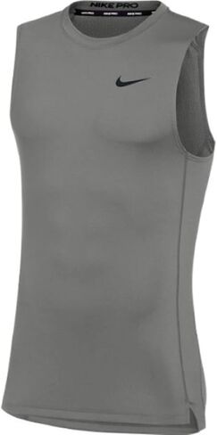 Nike Mens Pro Sleeveless Fitted Training Tee (Large, Purple) in Saudi Arabia