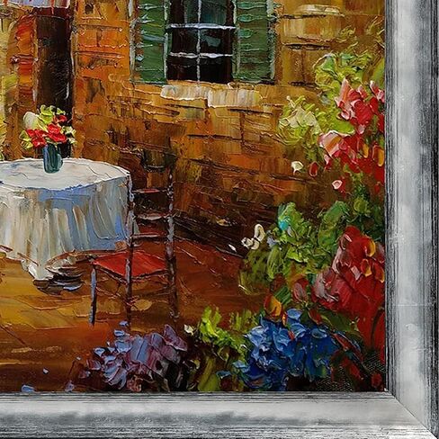 مقهى La Pastiche في Oceanside مع إطار Piccino Luminoso الفضي، 22.5 × 26.5 بوصة in Kuwait
