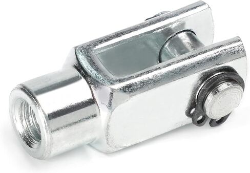 Heyiarbeit 1pcs Air Cylinder Rod Clevis End 28mm Length M6x1 Female Thread Y Connector in Kuwait