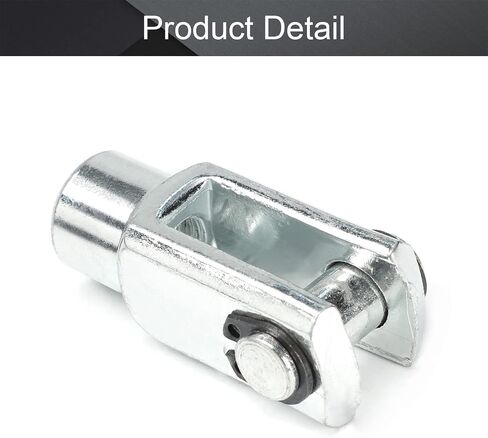 Heyiarbeit 1pcs Air Cylinder Rod Clevis End 28mm Length M6x1 Female Thread Y Connector in Kuwait