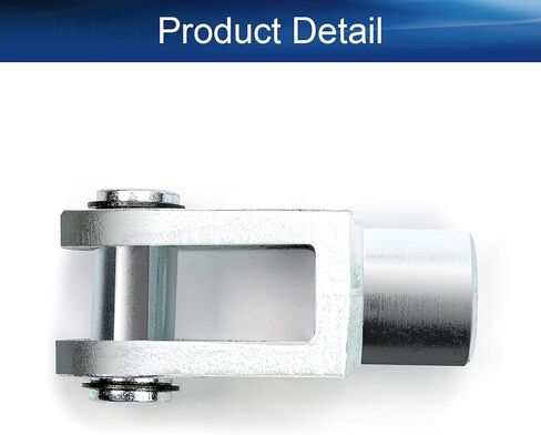 Heyiarbeit 1pcs Air Cylinder Rod Clevis End 28mm Length M6x1 Female Thread Y Connector in Kuwait