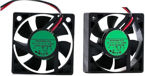 2 قطعة AD0405MX-G70 DC5V 0.11A 40*40*10 مللي متر 4 سنتيمتر 2Pin مروحة التبريد in Kuwait