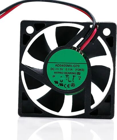 2 قطعة AD0405MX-G70 DC5V 0.11A 40*40*10 مللي متر 4 سنتيمتر 2Pin مروحة التبريد in Kuwait