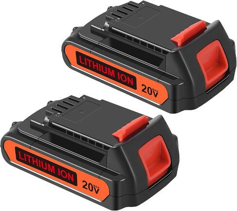 2 Pack 20V 3.5Ah Replacement Battery for Worx 20V Battery + Charger, Lithium Battery & Charger Compatible with Worx Battery 20V WA3520 WA3525 WA3575 WA3578 Cordless Power Tools in Saudi Arabia