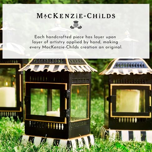 MACKENZIE-CHILDS Courtly Bow Vase, Unique Flower Vase, Decorative Table Decor for Living Room in Saudi Arabia