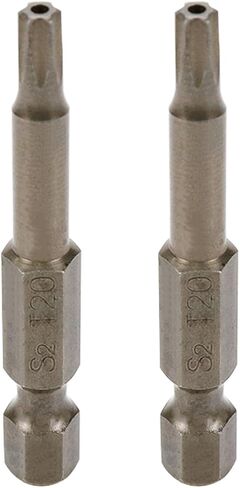 TT27 Screwdriver Bit Set Torx (10pcs) 1/4-Inch Hex Shank,2-Inch/50 mm Length S2 Steel with Magnetic for Power Screwdriver Drill in Saudi Arabia