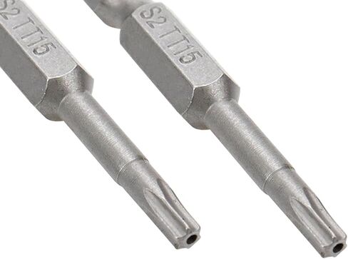 TT27 Screwdriver Bit Set Torx (10pcs) 1/4-Inch Hex Shank,2-Inch/50 mm Length S2 Steel with Magnetic for Power Screwdriver Drill in Saudi Arabia